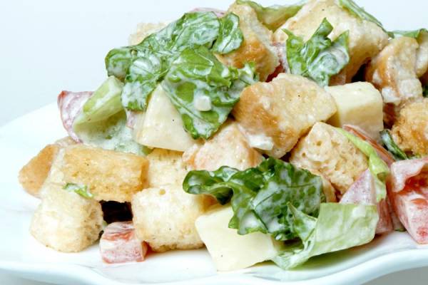 Taste salad recipe - step by step + photo, tips